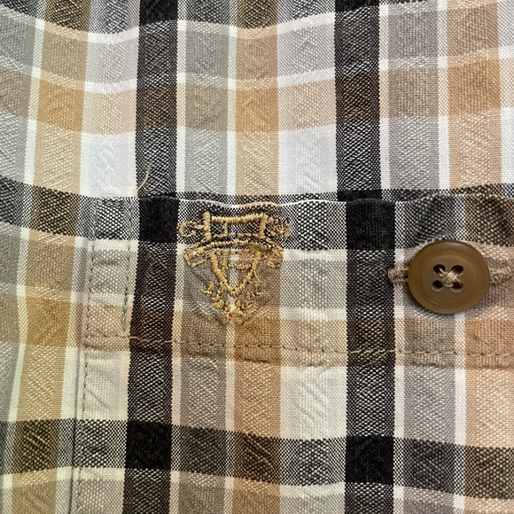 Casa Moda men’s plaid shirt, size large - Picture 3 of 6